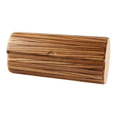 来而往斑马木条拼接迷你手抓包