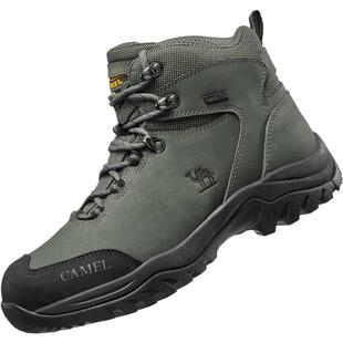 骆驼户外高帮登山鞋男防水防滑耐磨专业徒步鞋女靴子爬山运动鞋男