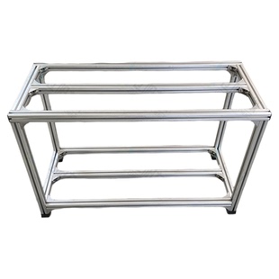 4040 铝合金鱼缸架子铝型材鱼缸支架 铝合金鱼缸承重支架底柜底座