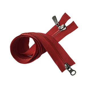 邦民纺织双头拉链金属拉头羽绒服专用81cm拉锁长拉链双头双开高档