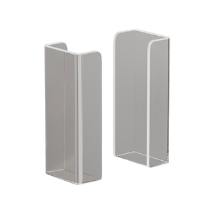 厨房纸巾盒壁挂湿巾置物架透明免打孔抽纸盒分体式洗脸巾收纳盒子