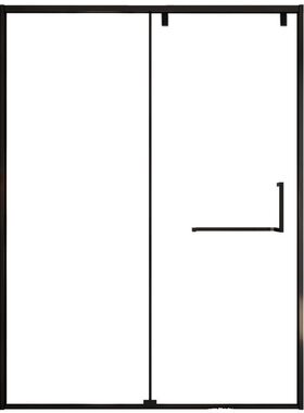 成都长方形推拉门一字型极简
