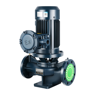 防爆立式管道泵380V卧式离心泵耐高温热水锅炉循环泵冷却塔增压泵