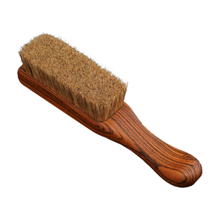 猪鬃毛文玩刷子不掉色不掉毛手工满栽长木柄核桃金刚清理包浆保养