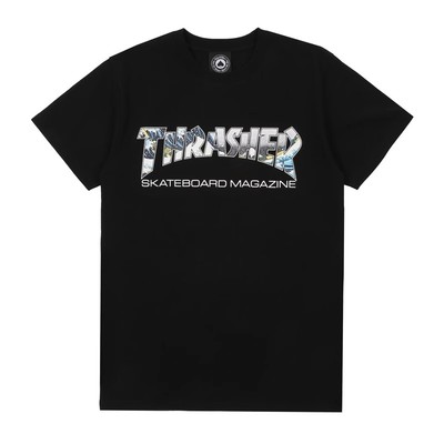 THRASHER美版王一博同款情侣短袖