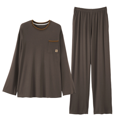 【抗菌防螨】睡衣男士春秋莫代尔