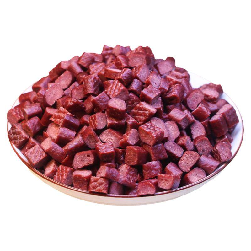 狗狗牛肉粒金毛大中小型犬训练奖狗风干零食/肉干/肉