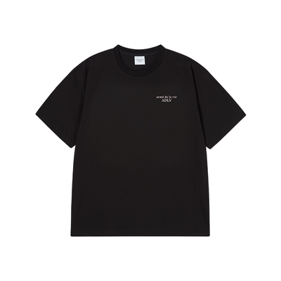 ADLV基础款AC熊Logo短袖T恤