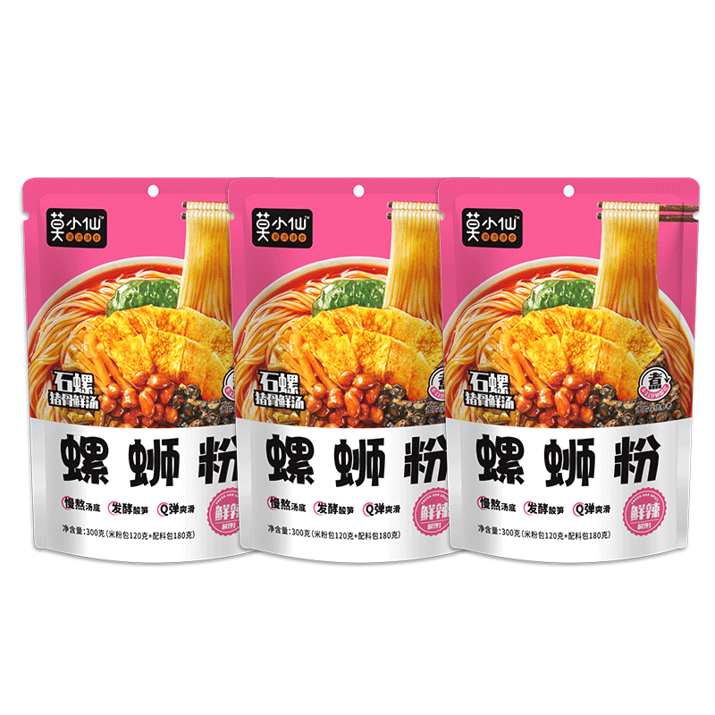 【U先试用】莫小仙螺蛳粉 300g*3