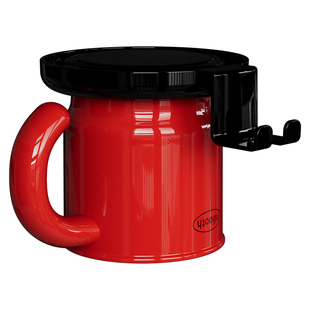 诺室镜柜牙刷置物架磁吸漱口杯免打孔倒挂沥水刷牙洗漱杯收纳架子