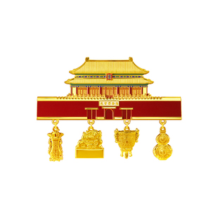 故宫淘宝|神武门角楼建筑立体冰箱贴博物馆文创礼物北京伴手礼