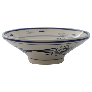 中式陕西大碗油泼面碗拌面碗炒面碗杂酱面碗浅碗喇叭碗斗笠碗海碗