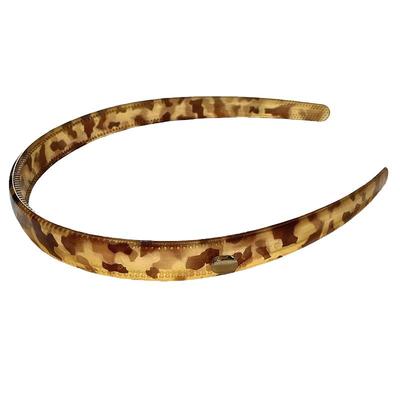 网红豹纹细发箍女款洗脸防滑不掉