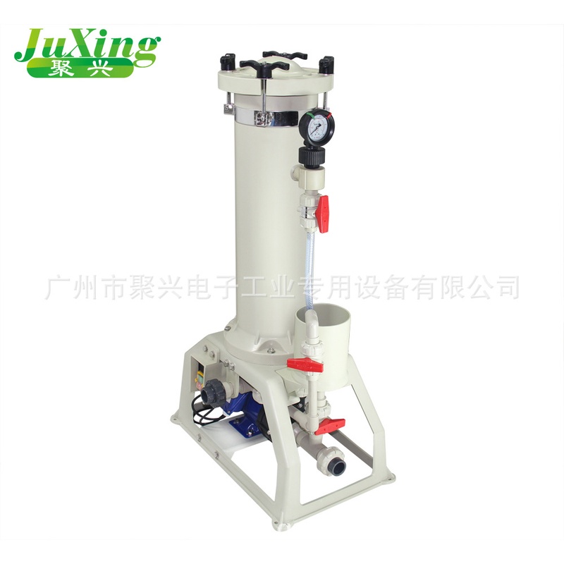 移动式滤油排污法兰过滤机化工制药高粘度吸附化学药液贵金属电镀