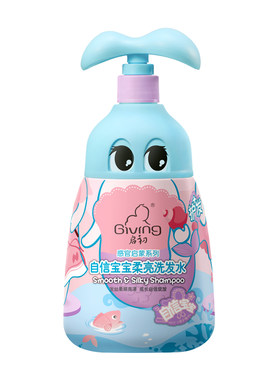 启初自信宝宝洗发沐浴露580ml