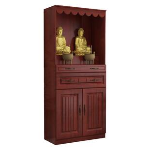 白色佛龛立柜带门家用经济型简约佛柜财神供台供桌佛堂柜神台包邮