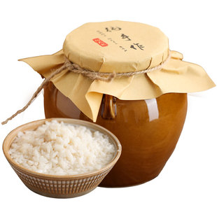 尝梦原味酒酿醪糟原坛发酵酒糟血糯米酒甜酒酿月子米酿桂花米酒