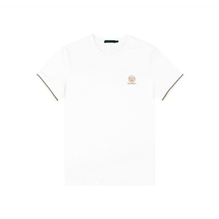 【空调T】Raidy Boer/雷迪波尔夏季男装刺绣棉混纺短袖T恤7120