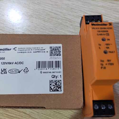 议价全新魏德米勒浪涌保护器VPU III R 120V/6KV AC/DC 135163000