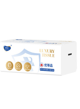 柔恣抽纸加厚家用实惠装面巾纸餐巾纸大包巨无霸原生木浆抽取式