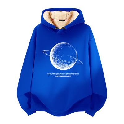 真维斯加绒卫衣男款冬季保暖上衣