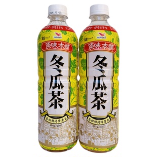 台湾采购 统一冬瓜茶饮料清凉解渴降火气凉茶600ml*4瓶