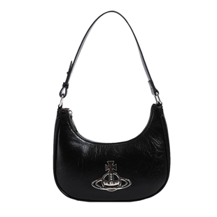 2025新款时尚高级感西太后土星腋下包法棍包月牙手提包单肩斜挎包