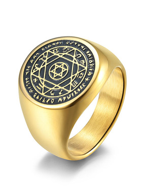 男女通用欧美钛钢戒指佩戴舒服