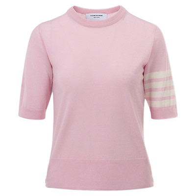 THOM BROWNE 女士2025秋冬羊毛四条纹套头衫