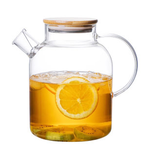 高硼硅玻璃茶壶家用耐高温冷水壶电陶炉烧水壶煮茶泡茶养生花茶壶
