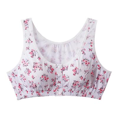 HIOIH中老年人纯棉无钢圈文胸