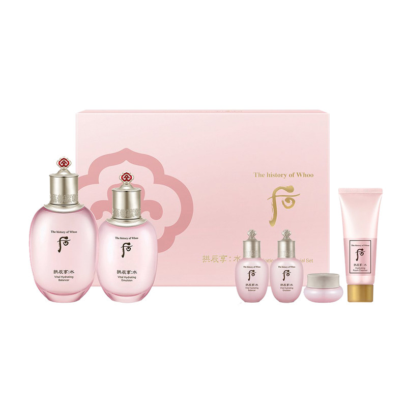 WHOO后拱辰享水妍水乳套装深层补水保湿护肤品