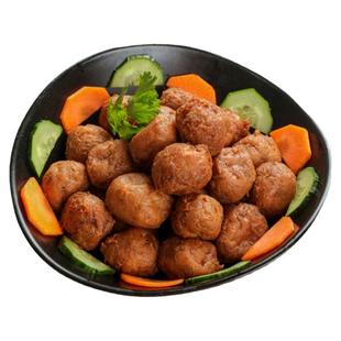 素食佛家纯素肉莲藕素丸子豆制品寺院素斋菜仿荤火锅底料麻辣食材