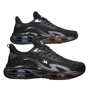 回力鞋子男鞋冬季飞织网面运动鞋男士减震气垫跑步鞋休闲老爹鞋男