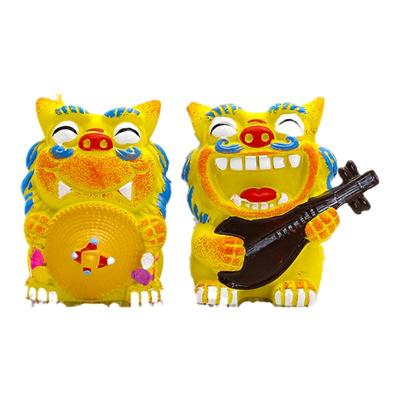 小狮子车载治愈系可爱风装饰品