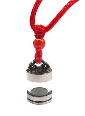 涵冰情侣琉璃可以打开装东西吊坠