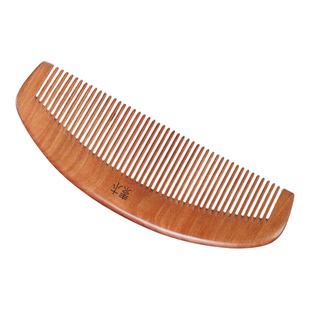 瑕品 天然桃木梳子加长大号檀木牛角大号女士长发专用家用木头梳
