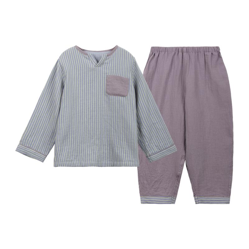 勿寻儿童春秋薄款家居服套装