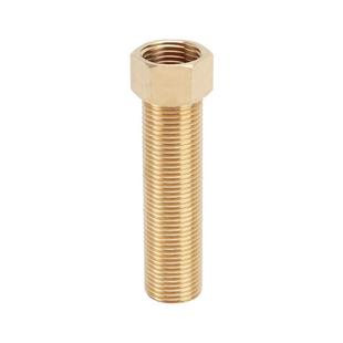 内外丝接头铜4分加长直接延长管DN15内外牙活接转换直通水暖配件