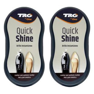 TRG 进口鞋油无色海绵鞋擦鞋刷速亮鞋腊一体通用懒人擦鞋神器皮鞋