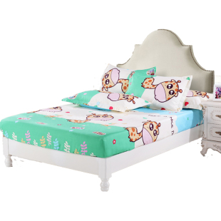 定做单件纯棉斜纹儿童卡通床笠全棉公主婴儿席梦思男孩女床罩定制