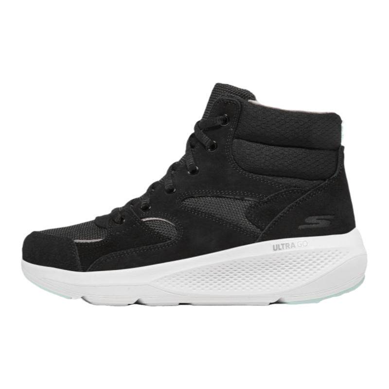 Skechers斯凯奇女子秋季新款舒适耐磨增高绑带中帮休闲短靴144520