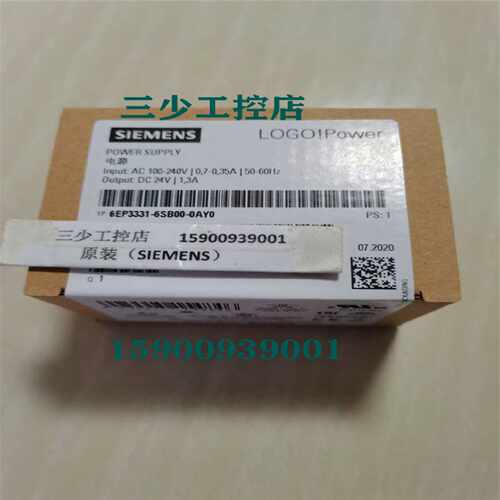 议价6EP3331-6SB00-0AY0西门子LOGO开关电源24V/1.3A6EP1331-1SH0