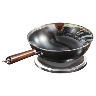 苏泊尔铁锅凹面电磁炉专用炒锅