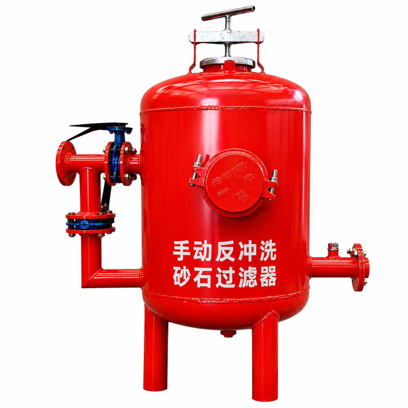 手动反冲洗砂石过滤器农业灌溉滴灌喷灌水肥一体化除砂过滤设备
