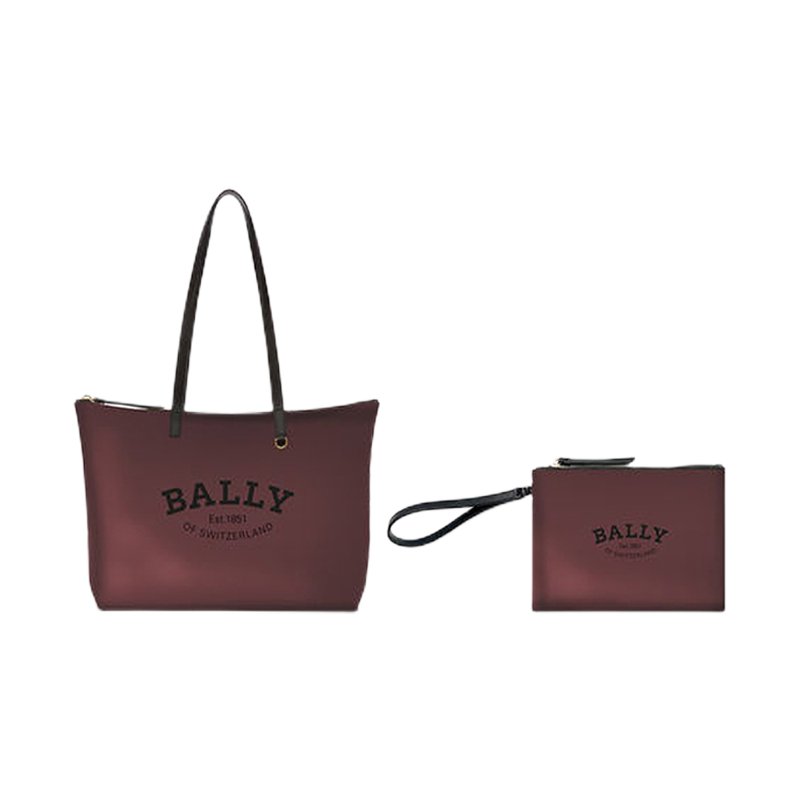 Bally/巴利字母设计手提包大容量