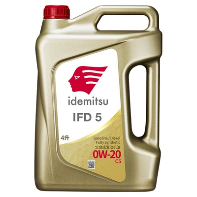 出光IFD5机油0W-20汽柴通用4L