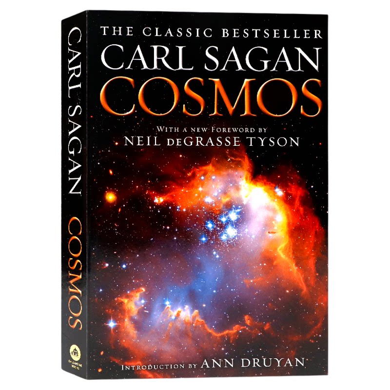 宇宙 英文原版 Cosmos 美国天体物理学家卡尔 萨根著作Carl Sagan 同名传奇纪录片 培养宇宙科学兴趣 中学生课外科普读物 精装