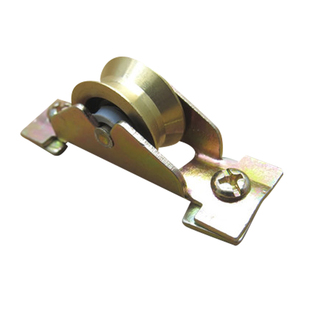 65老式铝合金门窗滑轮玻璃推拉门下滑轮移门纯铜轴承滑轮门窗配件