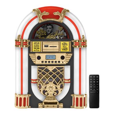 正版 ARKROCKET 猫王联名款 雅典娜复古CD机 蓝牙Jukebox点唱机